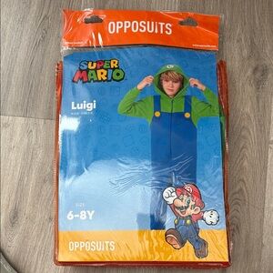 OppoSuits Kids Luigi Costume - Green and Blue